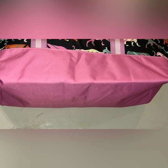 Large Tiger Party Zip Top Weekender Tote by MarleyLilly. Brand New With Tags. - Picture 4 of 9